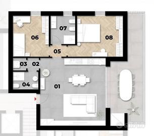 Appartamento di 114 m² a Piove di Sacco
