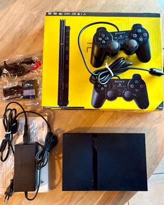 PLAYSTATION 2 SLIM PERFETTA BOXATA+GIOCO