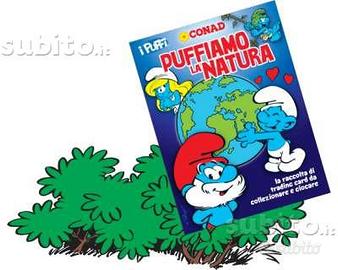 Carte figurine PUFFIAMO LA NATURA Conad 2012