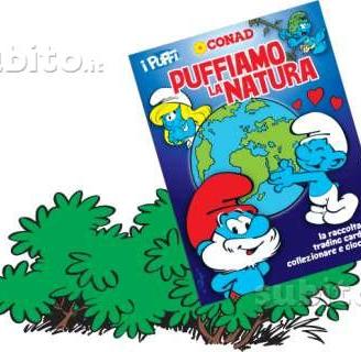 Carte figurine PUFFIAMO LA NATURA Conad 2012