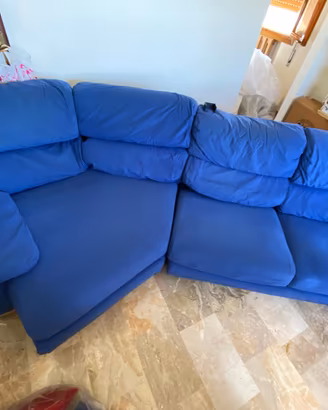 Divano Blue Elettrico, ad angolo, completo