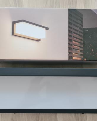 Applique LED Esterno 36W 3000K Moderna Nera NUOVA