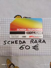 scheda telefonica Telecom