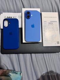 Iphone 16 Blu 128Gb