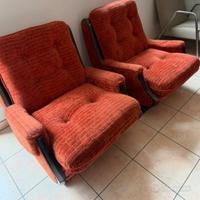 coppia poltroncine Mid-Century 