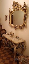 Consolle e Specchiera stile veneziano