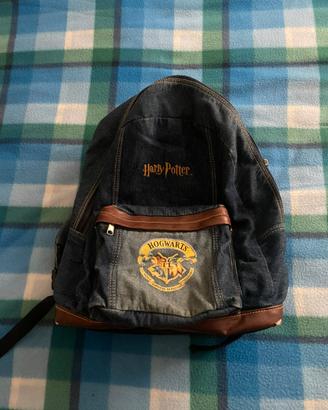 Zaino Hogwarts jeans Harry Potter vintage