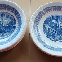 Servizio di piatti ceramica decorata 10 pezzi 
