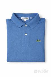 Polo Lacoste azzurra – Taglia L – Classic Fit