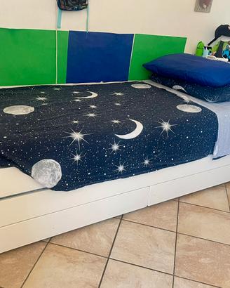 Letto singolo dopoio ikea slakt