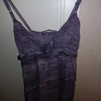 twin set particolare in cotone e seta tg.L