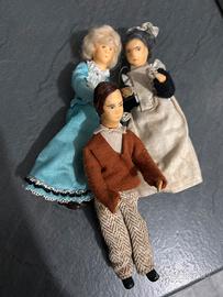 Bamboline miniature Erna Meyer casa delle bambole