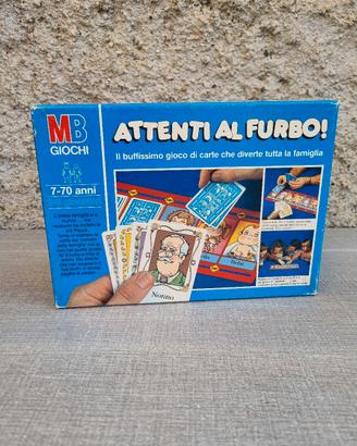 Gioco Vintage Attenti al furbo mb completo 