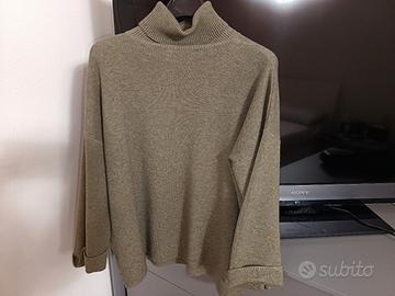 Maglione collo alto 