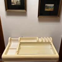 Scrivania Orix bianca di Vittorio Parigi x molteni