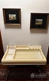 Scrivania Orix bianca di Vittorio Parigi x molteni