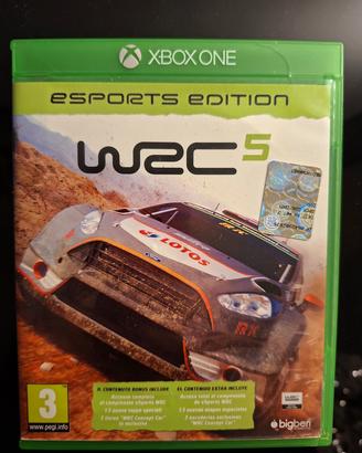 WRC World Rally Championship 5 - Xbox one.