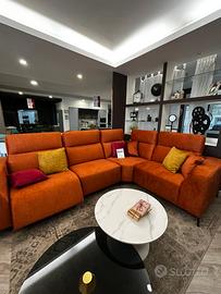 Divano Angolare con Poltrona e Letto