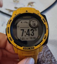 Garmin Instict Solar GPS - Colorazione  Giallo