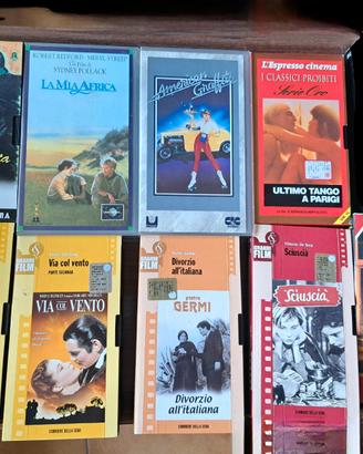 Lotto 16 Videocassette VHS film