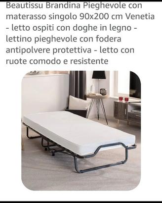 Branda singola pieghevole
