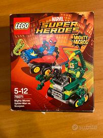 Lego spiderman vs scorpion 76071