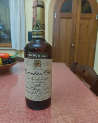 whisky Canadian club 6 years old