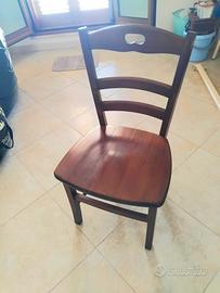 Sedia in legno 