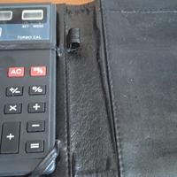 Organizer Tascabile Vintage Completo: Calcolatrice