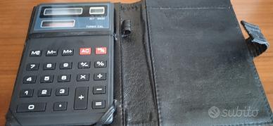 Organizer Tascabile Vintage Completo: Calcolatrice