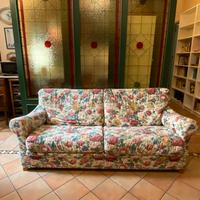 Divano letto stile inglese fiorato