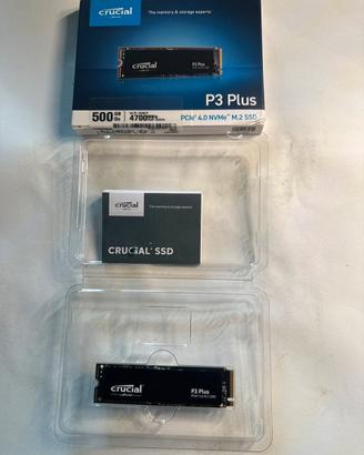 Crucial P3 Plus SSD 500GB