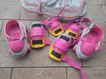 Pattini Chicco con protezioni e borsetta