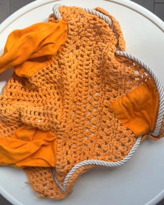 Cuffia antimosche  - Taglia FULL (Arancione)