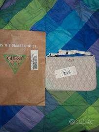 Maxine Pochette Trapuntata Guess Beige