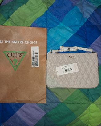 Maxine Pochette Trapuntata Guess Beige