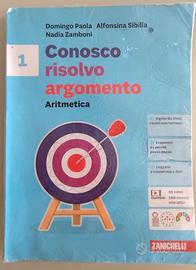 Libro Conosco, risolvo, argomento. Aritmetica