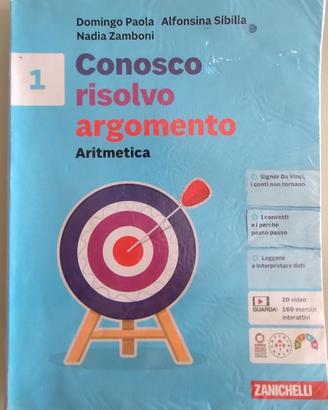 Libro Conosco, risolvo, argomento. Aritmetica