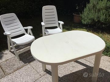 Set da giardino o terrazzo