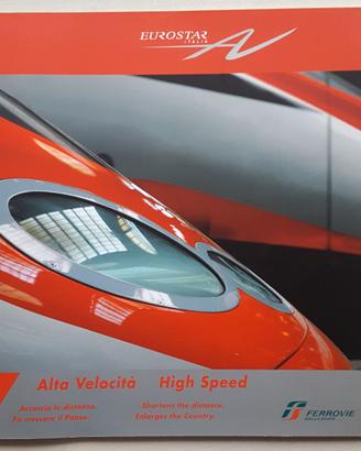 171 - LIBRO EUROSTAR AV / FRECCIAROSSA + DEPLIANT