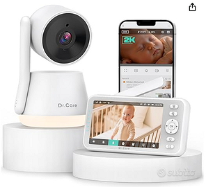 LumiView Baby Monitor WiFi con Clip