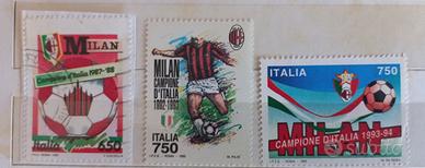 Francobolli Milan (1988-94) 3 Pz