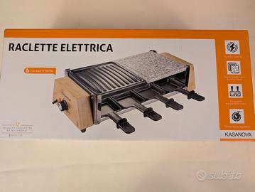 piastra per raclette elettrica kasanova