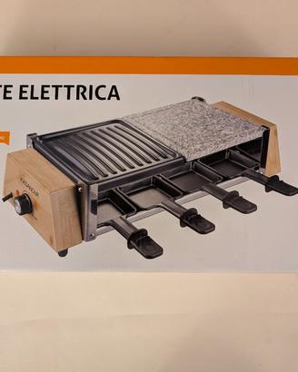piastra per raclette elettrica kasanova
