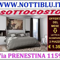 Letto a scomparsa Silvia 2 piazze