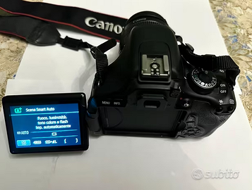 Canon EOS 600D | Obiettivo 18-55mm |Borsa Reporter