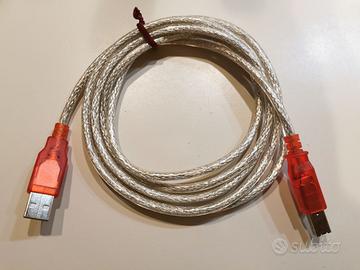 Cavo schermato usb a/m - b/m 1.8m