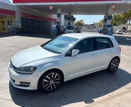 Golf 7 2.0TDI 150cv bianco perla manuale 5 porte