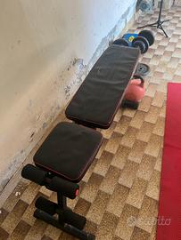 Panca rack bilanciere