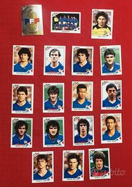 Figurine Mexico 86 - France °° Scudetto + Squadra